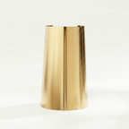 Women's Wide Open Cuff in Shiny Metal Look
