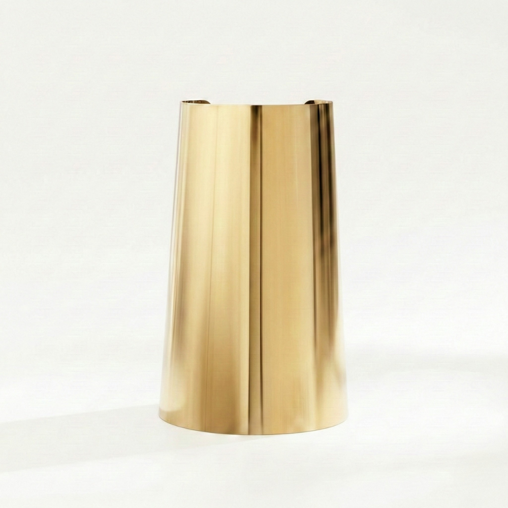 Women's Wide Open Cuff in Shiny Metal Look