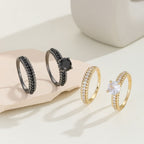 Ladies' ring with exquisitely braided design